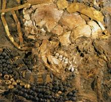 Skelett einer Frstin, Mitte des 3. Jts. v. Chr.